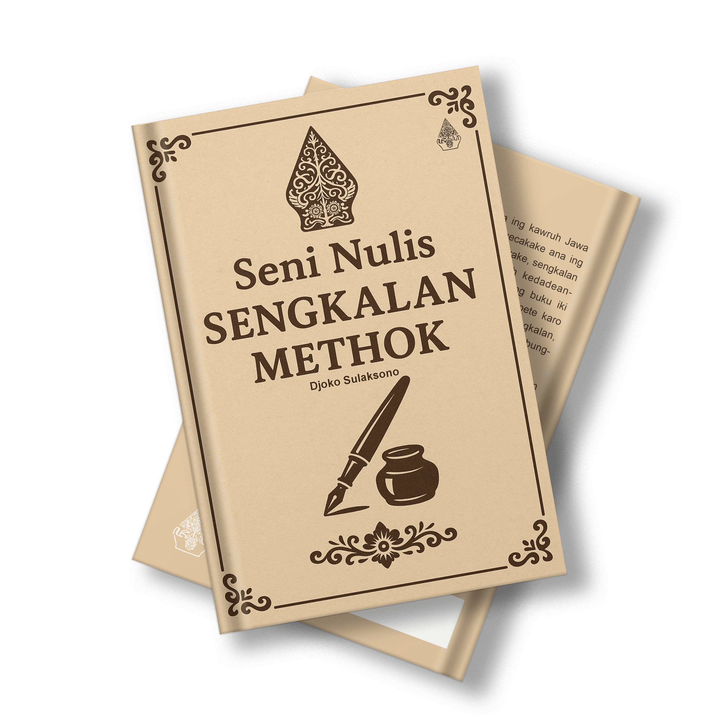 Sampul buku Seni Nulis Sengkalan Methok